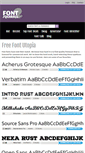 Mobile Screenshot of fontsquirrel.com